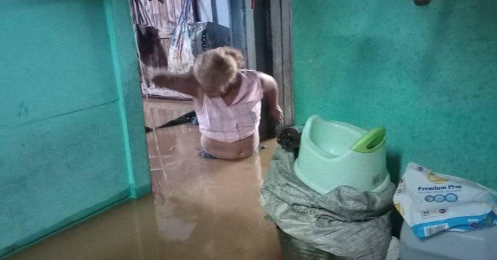 The flooding of the Miel River causes new flooding in Baracoa