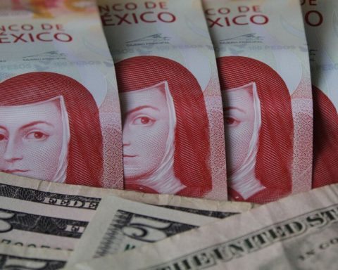 The peso rises slightly amid caution over US economic data