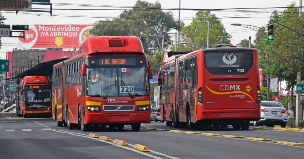 There will be closures on Metrobús Lines 1, 2 and 5 for maintenance work