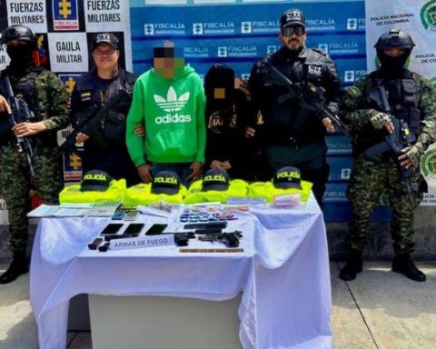 They capture “Caballo”, urban leader of the Clan del Golfo in Betania