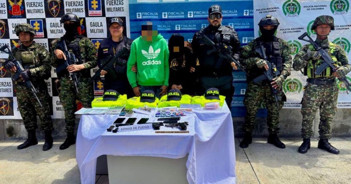 They capture “Caballo”, urban leader of the Clan del Golfo in Betania