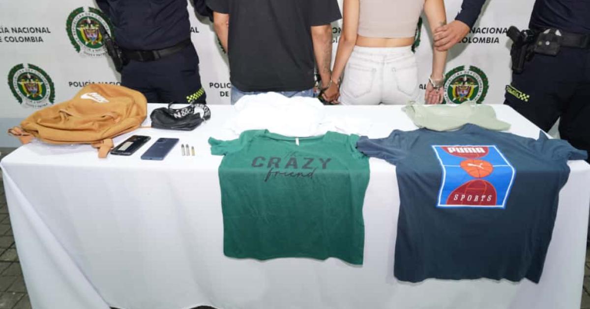 They capture 'motothieves' who attacked a passenger of MÍO in the center of Cali