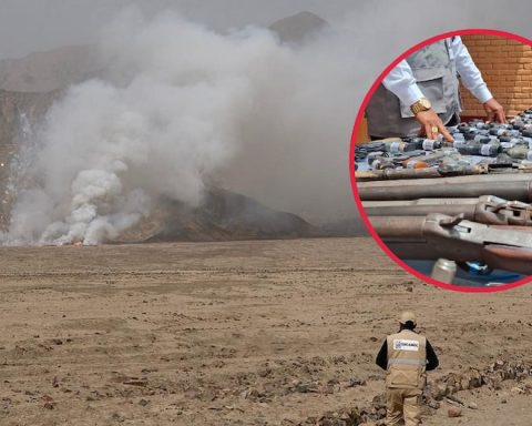 They destroy more than eight thousand firearms and tons of fireworks seized in several regions