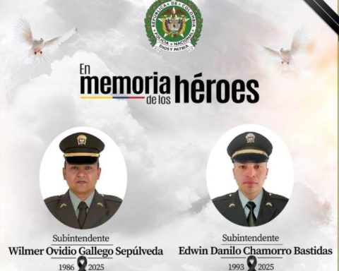 They identified the two police officers murdered in Betulia: Government offers a $500 million reward