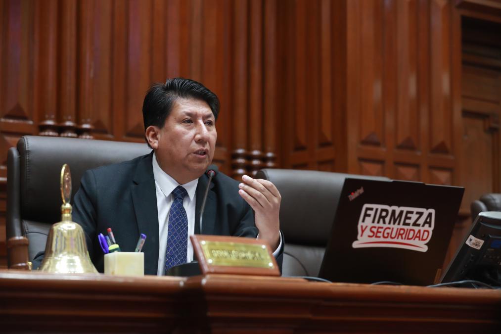 They propose censure of Waldemar Cerrón as second vice president of Congress