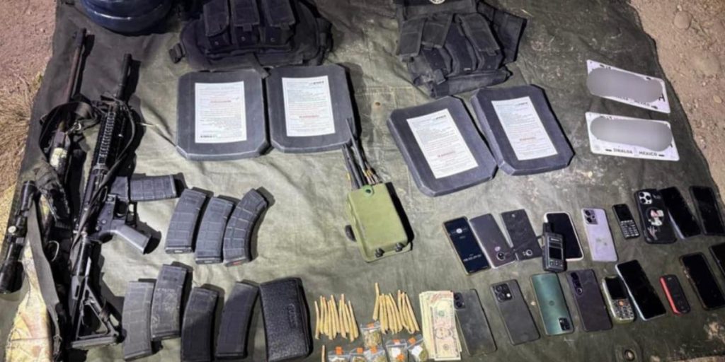 They release 20 people kidnapped in Culiacán; They secure weapons and tactical equipment in operation