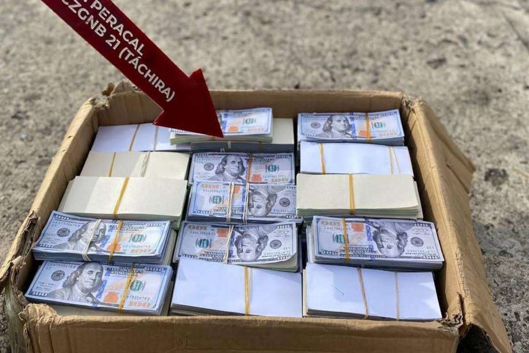 They seized 10,200 counterfeit dollars