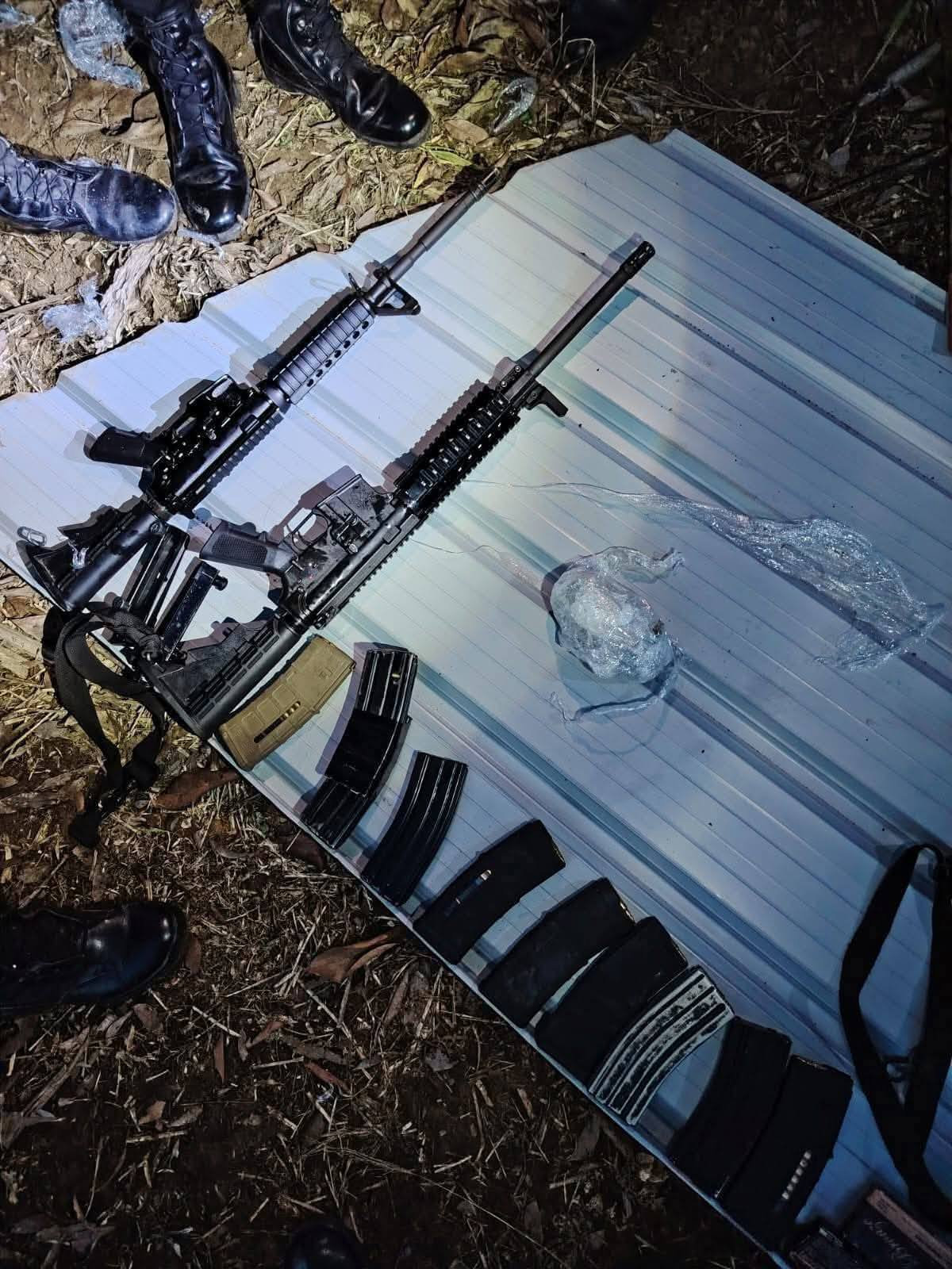 They went after a criminal network and found an arsenal of weapons and police uniforms