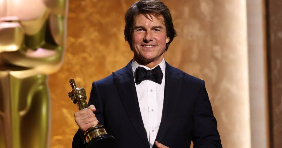 Tom Cruise receives an honorary Oscar at the 2025 Governors Awards