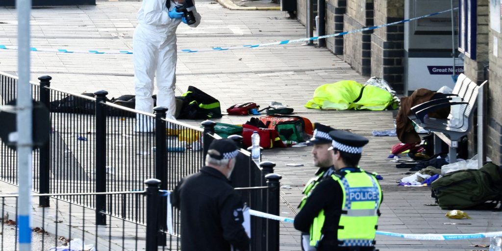 Train attack in Cambridge leaves nine people in serious condition