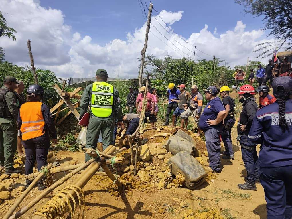 Two miners trapped in the El Callao mine are rescued alive