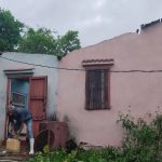 Una vivienda en El Caney, Santiago de Cuba, afectada por el huracán Melissa