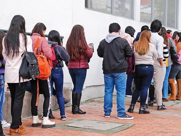 Desempleo en Colombia.