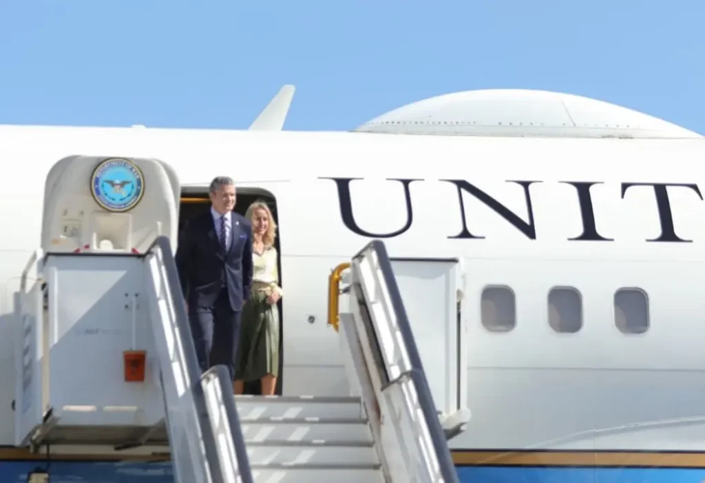 Secretario de Defensa de Estados Unidos se reúne con Luis Abinader en República Dominicana