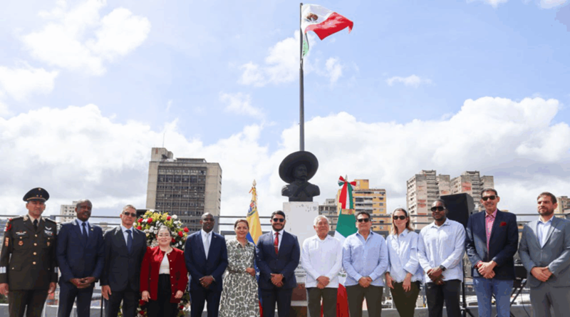 Venezuela honors the legacy of the Mexican Revolution on its 115th anniversary