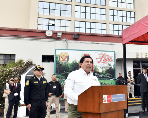 Vicente Tiburcio considers that there is "positive balance" fighting crime