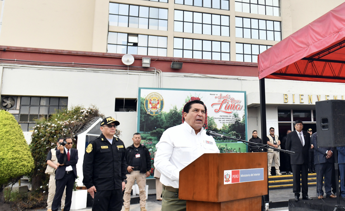 Vicente Tiburcio considers that there is "positive balance" fighting crime