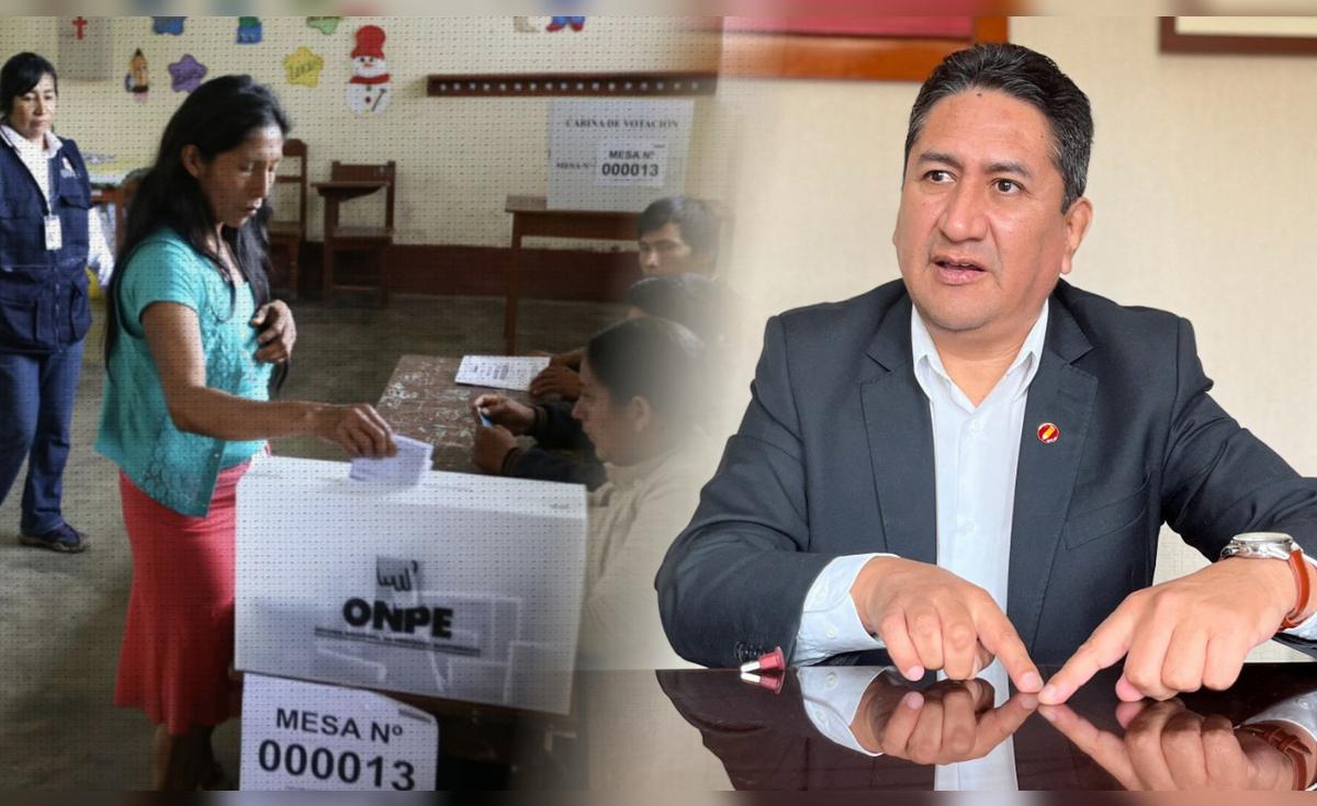 Vladimir Cerrón announces his candidacy for the presidency with Perú Libre from clandestinity