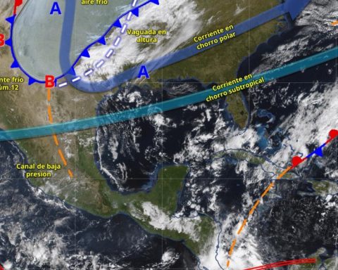 Weather November 2: cold front 12 will bring rain, north and low temperatures in Mexico