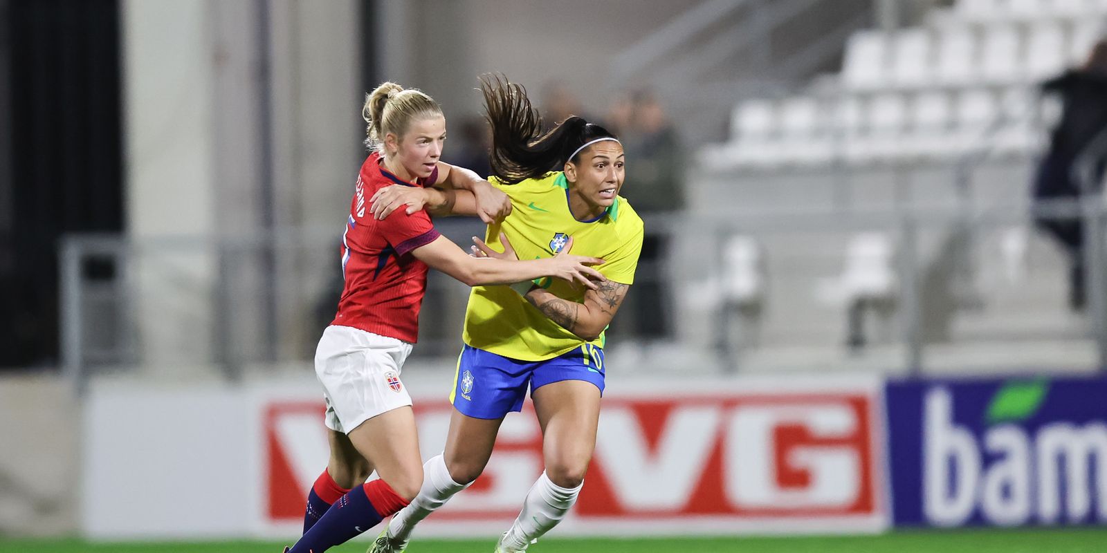 Women's team loses to Norway in penultimate match of the year