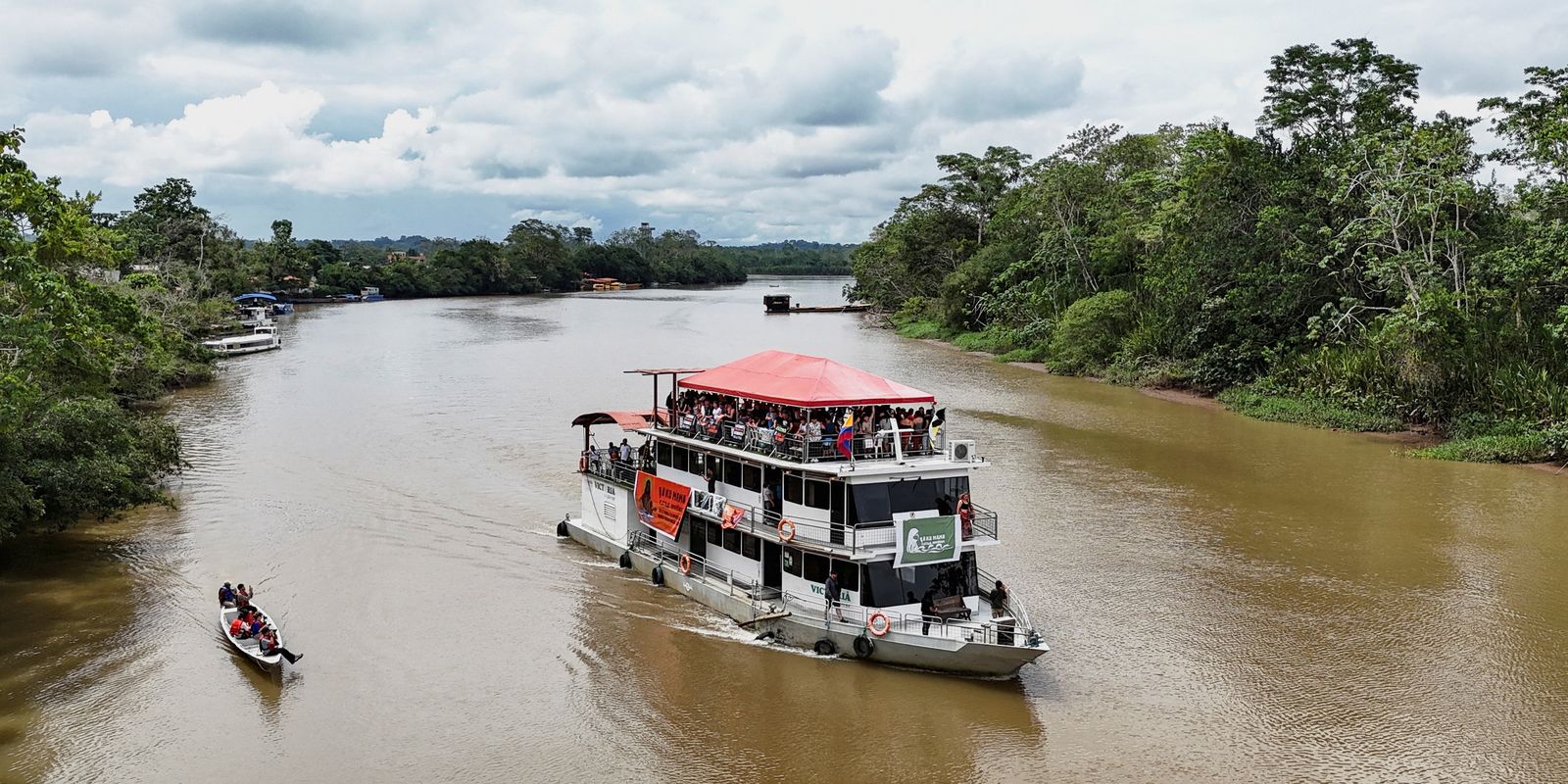 Yaku Mama Flotilla arrives at COP30 with demands from indigenous peoples