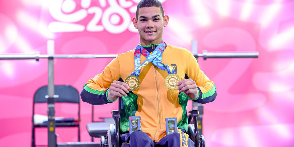 Youth Parapan: Brazil wins 12 medals on record day
