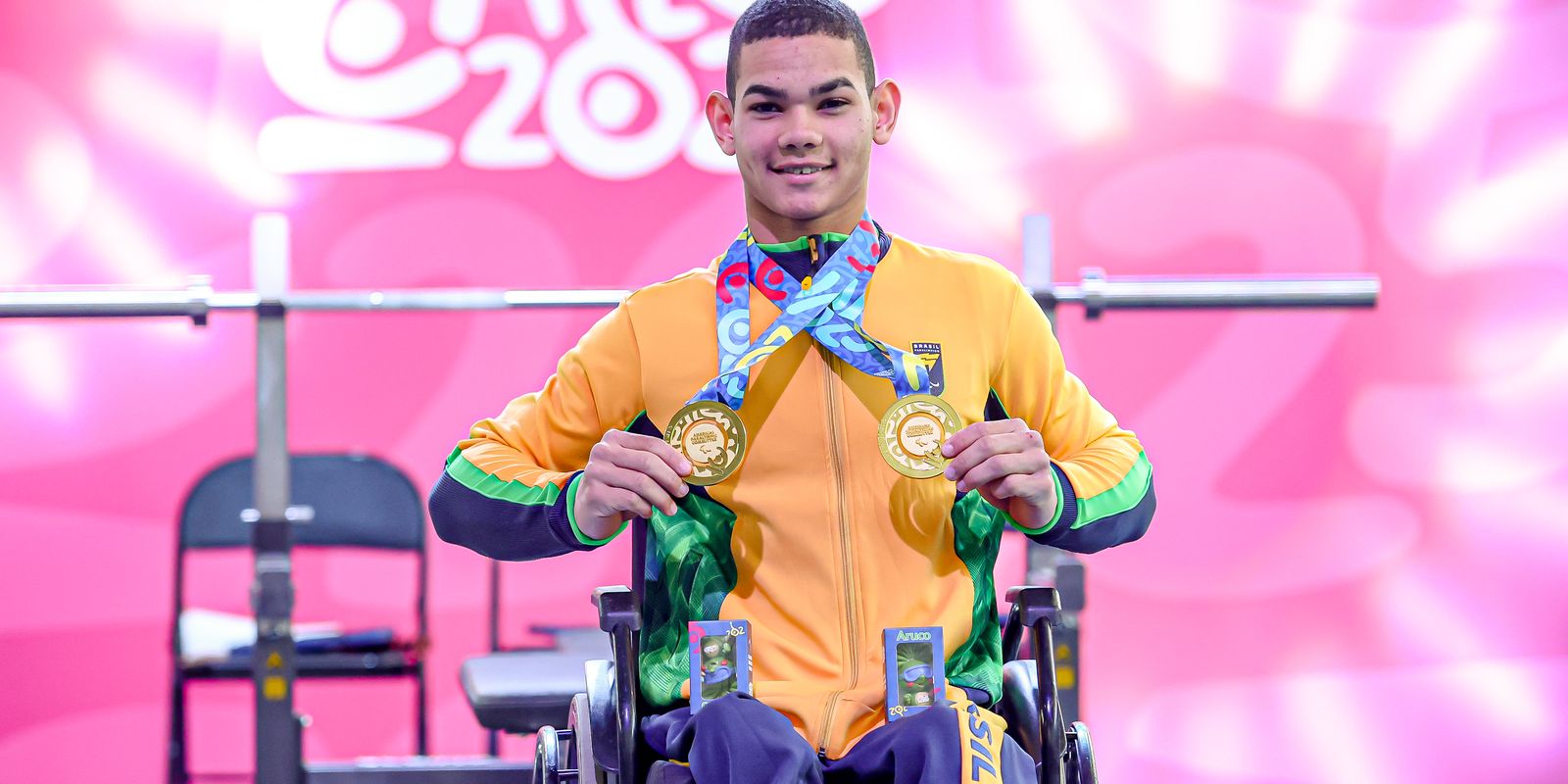 Youth Parapan: Brazil wins 12 medals on record day