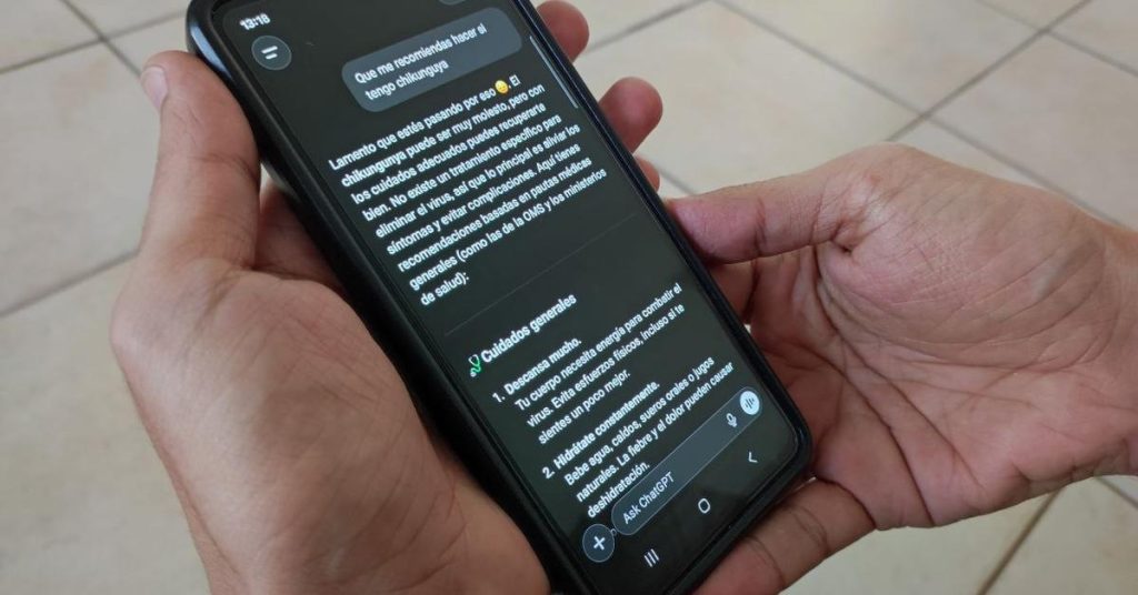 "ChatGPT told me I have dengue"