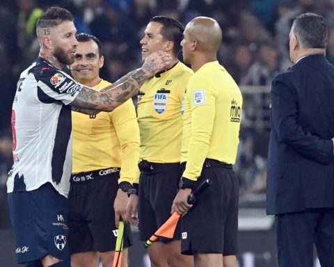 1-0: Sergio Ramos and Monterrey, with a foot and a half in the final
