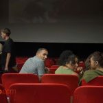 Even the Chaplin cinema went dark during a Festival screening.