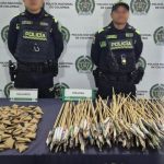 80 kilos of gunpowder seized in Bello during year-end operations