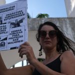 Act in Arcos da Lapa calls for an end to violence against women and LGBTQIA+
