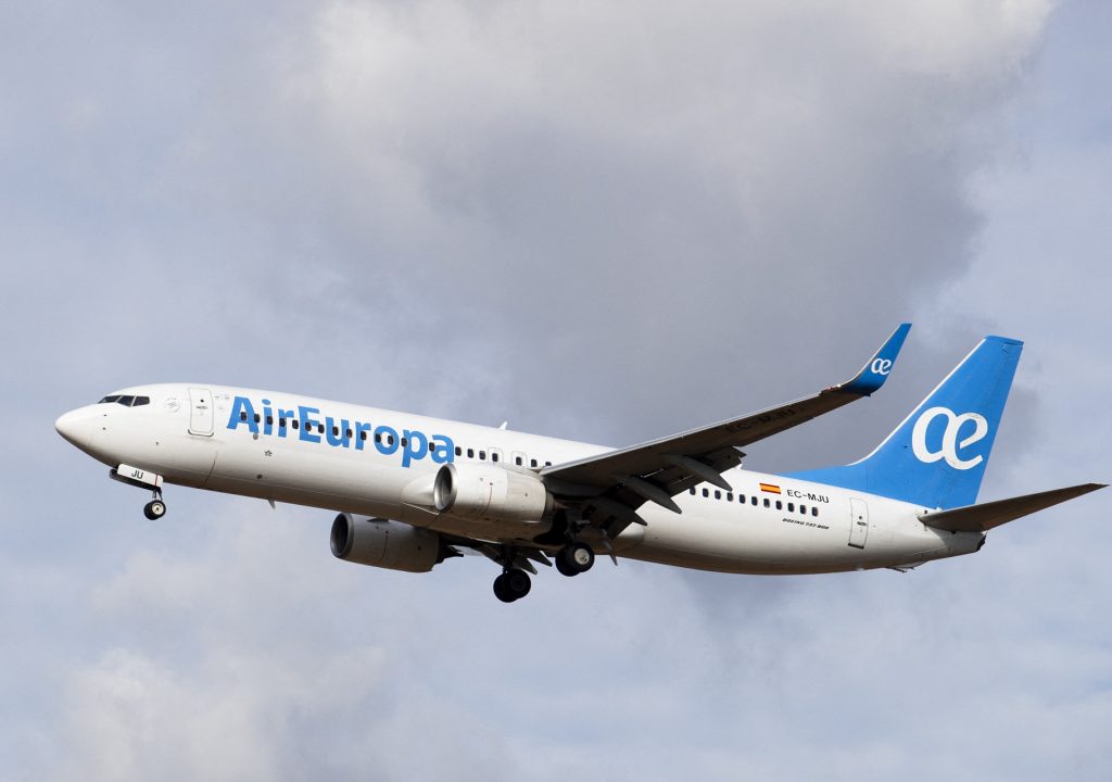 Air Europa extends the suspension of flights to Venezuela until January 31