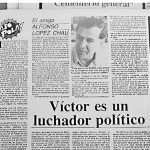 Alfonso López Chau and the moment he called Vìctor Polay a “political fighter”