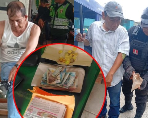 Alleged fraudsters are caught with fake bills and “gold coins” in Pichanaqui