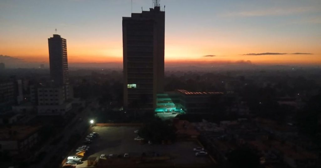 Another partial failure of the electrical system leaves the western half of Cuba without electricity