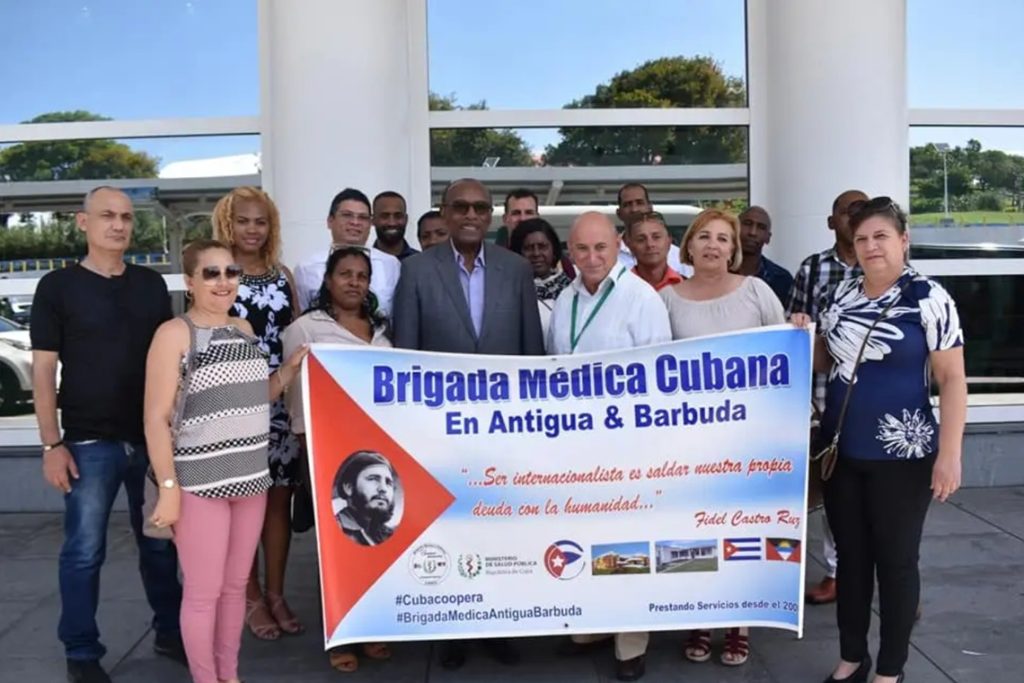 Antigua and Barbuda would have suspended medical collaboration with Cuba, according to local sources