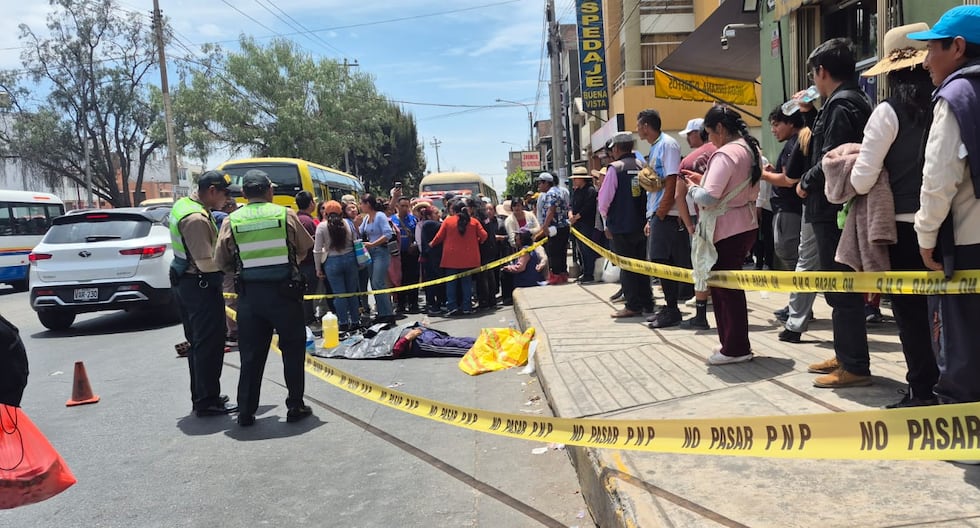 Arequipa: Elderly man dies after being run over by a SIT unit after falling onto the track
