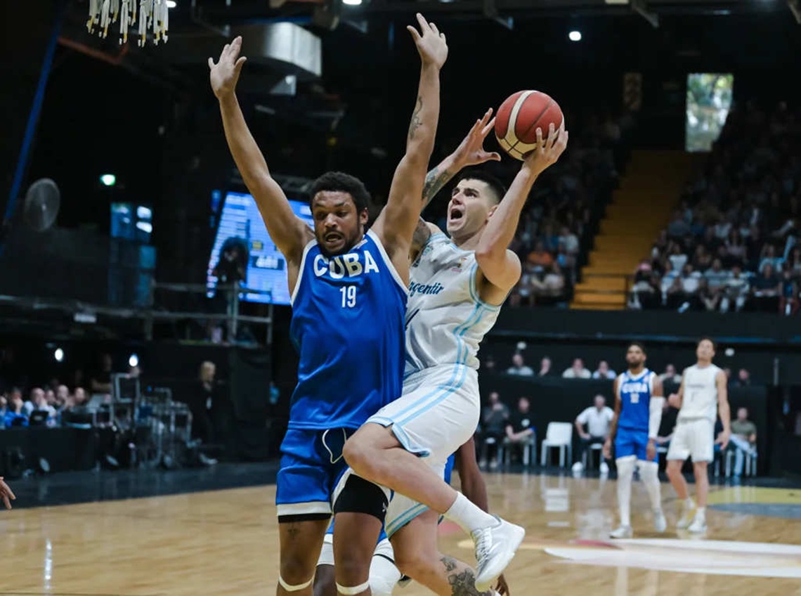 Argentina crushes Cuba in the qualifiers for the 2027 Basketball World Cup