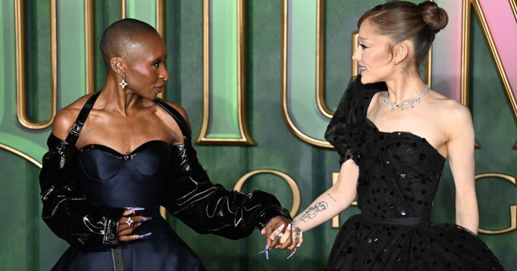 Ariana Grande and Cynthia Erivo Celebrate Golden Globe Nominations for Wicked: For Good