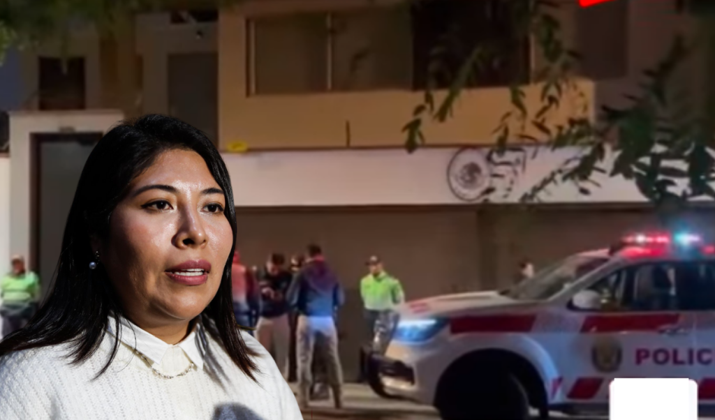 Betssy Chávez: PNP tripled surveillance at the Mexican Embassy to prevent a possible escape on Christmas