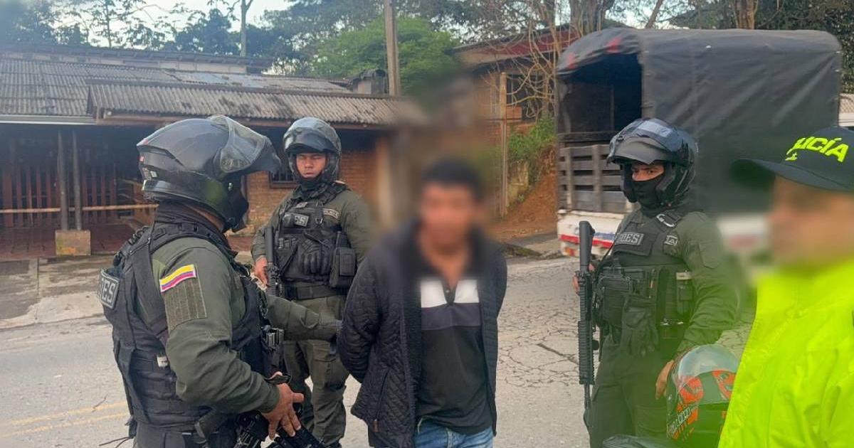 Blow to dissidents: front leader Carlos Patiño is captured in Popayán