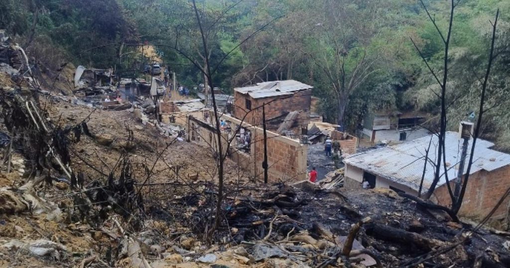Bucaramanga declares calamity after fire on October 12