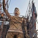 Calcutta will inaugurate the world's tallest statue of Messi