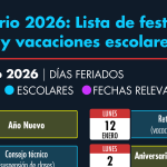 Calendar 2026: Official holidays, school holidays and two additional long weekends