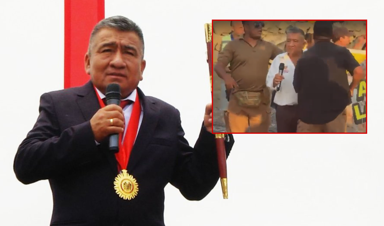 Carabayllo: subjects try to assassinate the mayor of the district during the inauguration of works