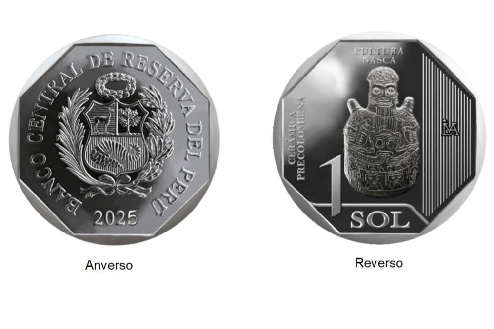 Central Bank puts a new S/1 currency into circulation