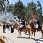 Chilca commemorates 205 years of the Battle of Azapampa with massive staging