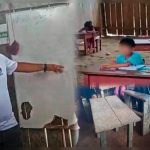 Children from Condorcanqui, Amazonas study in schools that are falling apart and there is no answer for 2026