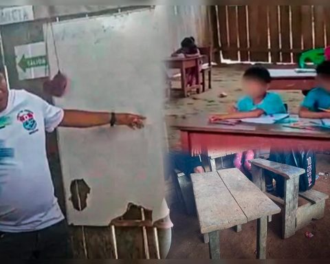 Children from Condorcanqui, Amazonas study in schools that are falling apart and there is no answer for 2026